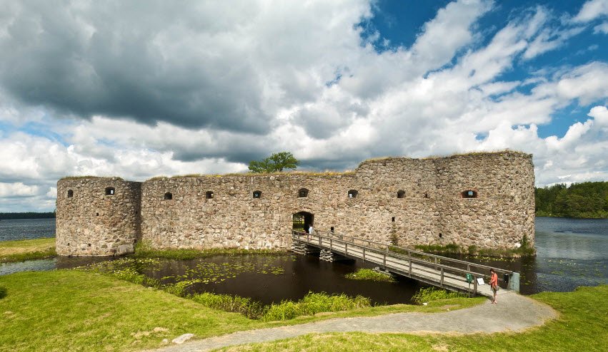 Kronoberg Castle Ruin, Växjö, Sweden, Sweden